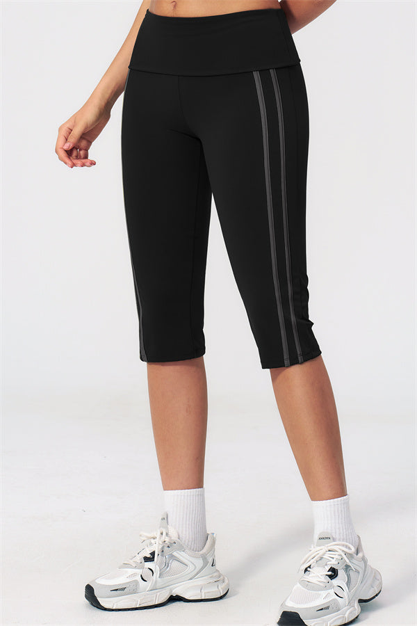 The Evoke Racerback Sports Bra Capri Leggings 2-Piece Set