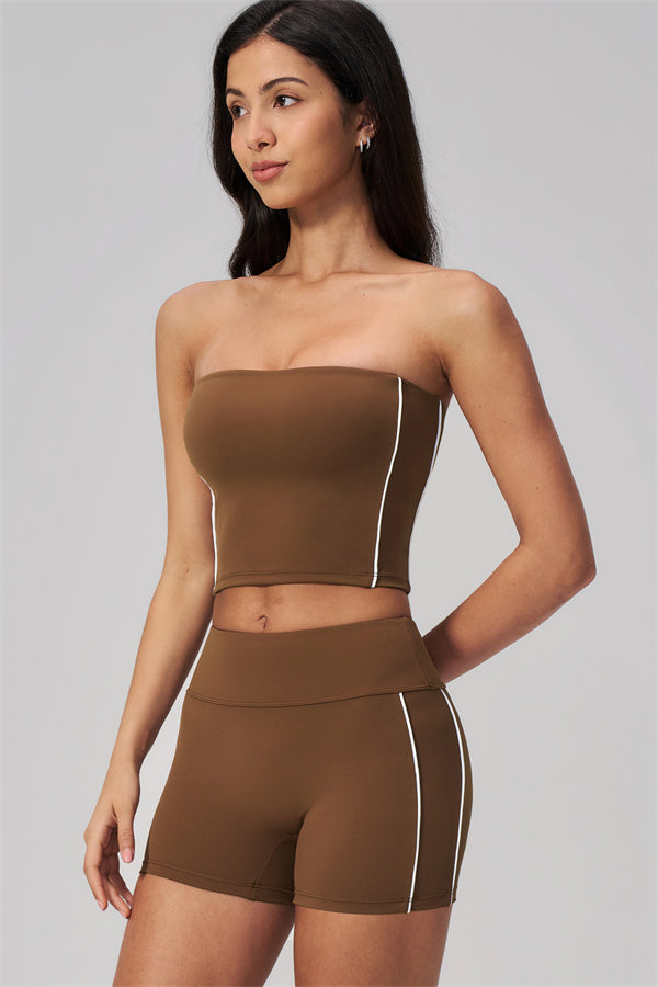 The Breathe Tube Top Shorts 2-Piece Set