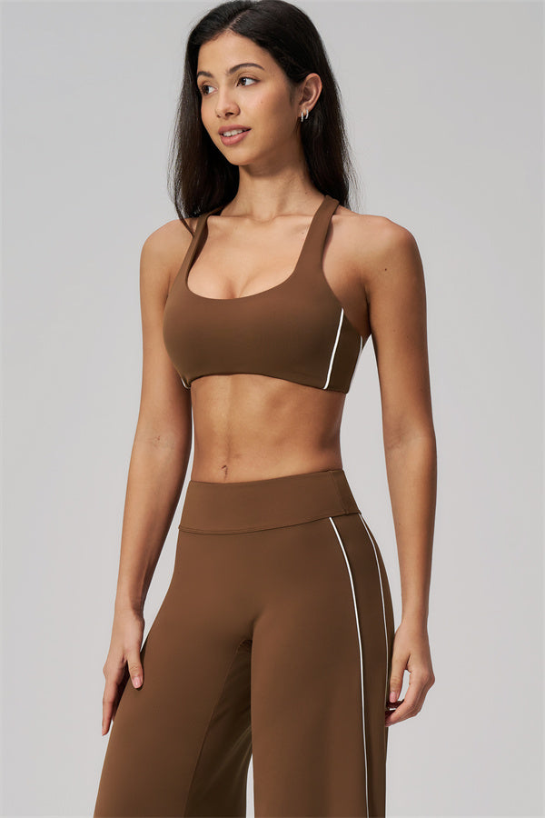 The Breathe Sports Bra Straight Leg Pants 2-Piece Set