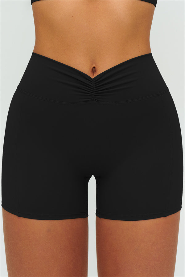 The Lushness Long Sleeve Crop top Shorts 2-Piece Set