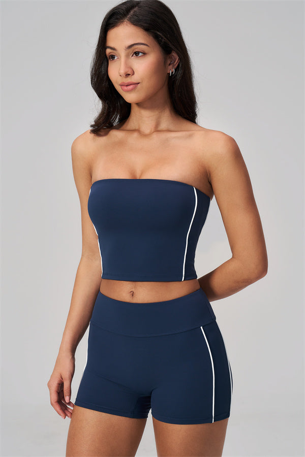 The Breathe Tube Top Shorts 2-Piece Set