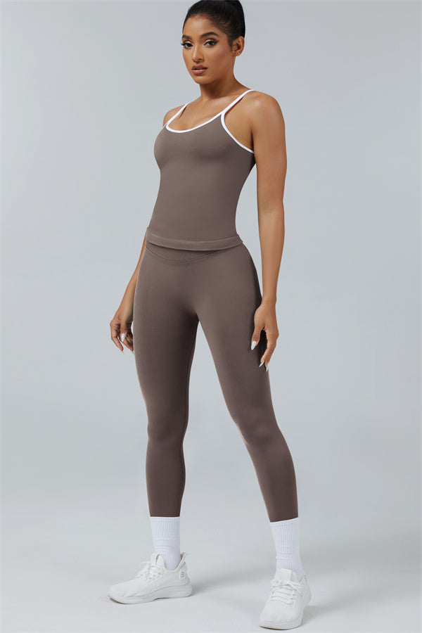 The Elevate Crop Top Leggings 2-Piece Set