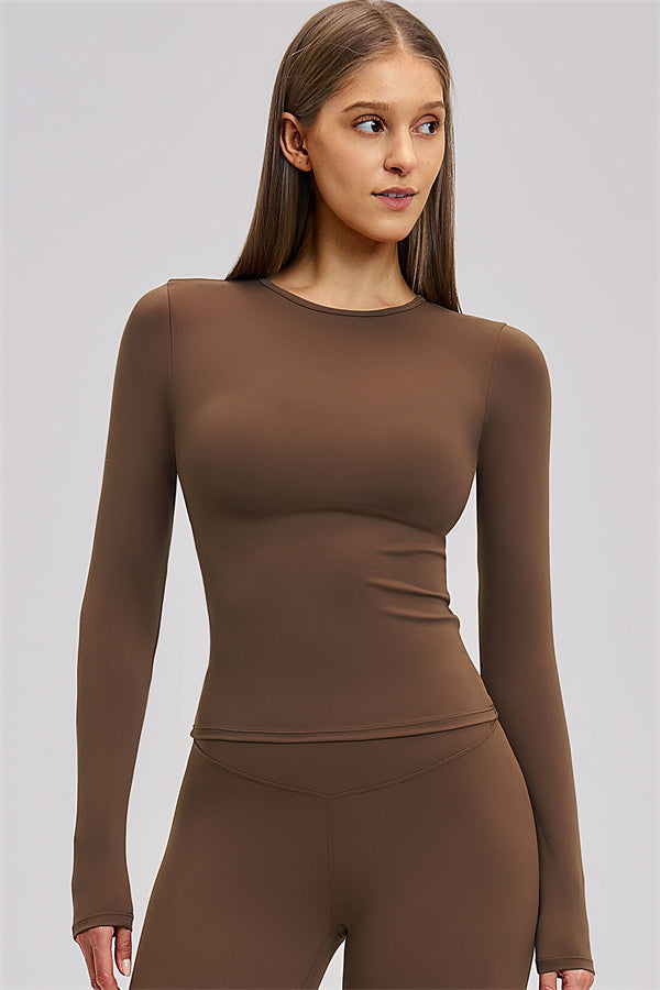 The Dynamic Long Sleeve T-shirt Straight Leg Pants 2-Piece Set