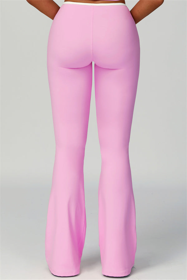 The Skyline Tie Top Flared Leggings 2-Piece Set