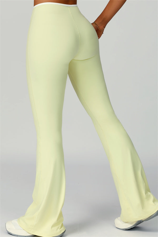 The Skyline Tie Top Flared Leggings 2-Piece Set