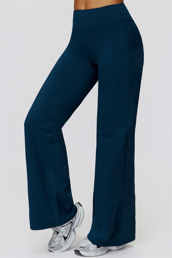 The FemmeFit Zip Jacket Straight Leg Pants 2-Piece Set