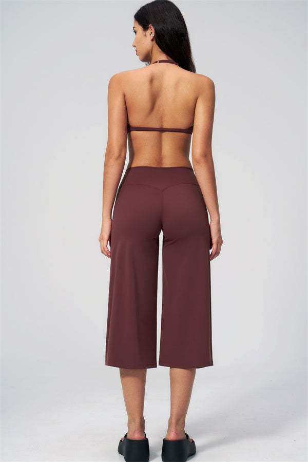The Nexus Sports Bra Wide-Leg Crop 2-Piece Set