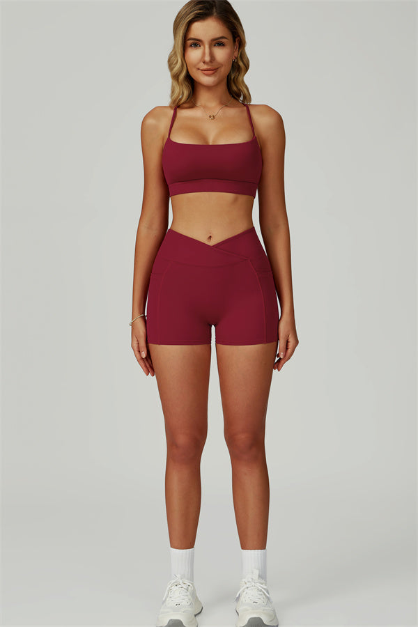 The Flourish Sports Bra Shorts 2-Piece Set