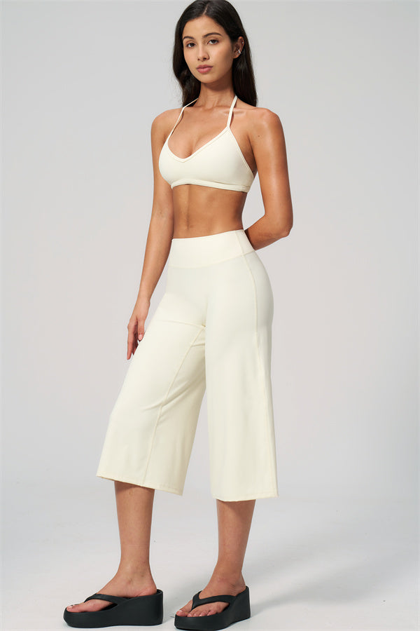 The Nexus Sports Bra Wide-Leg Crop 2-Piece Set