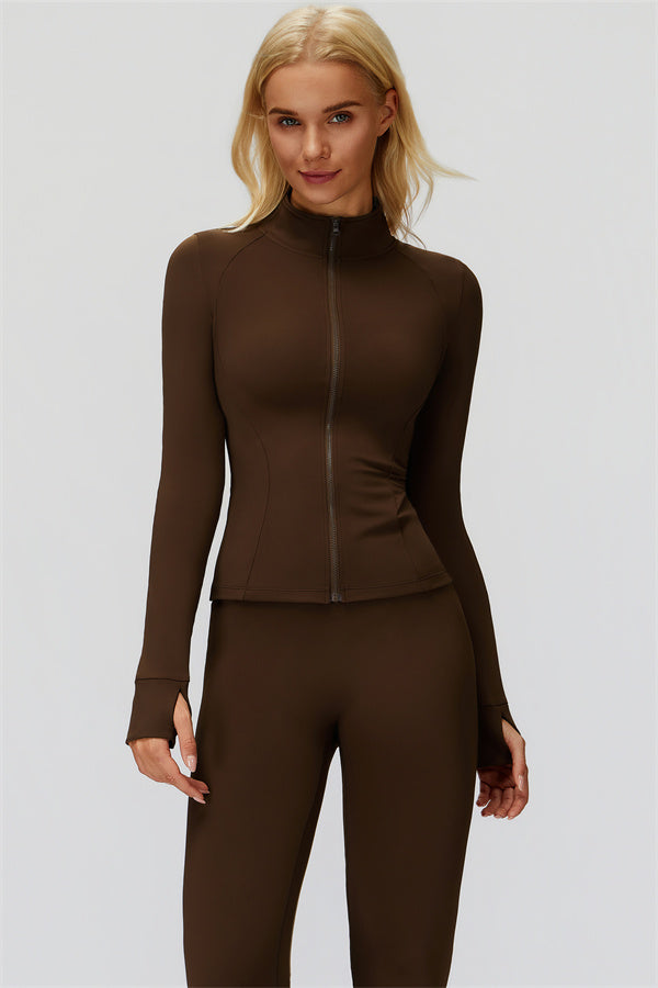 The FemmeFit Zip Jacket Leggings 2-Piece Set