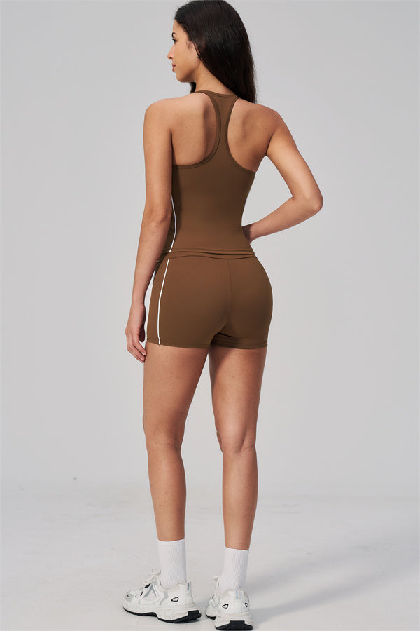 The Breathe Crop Top Shorts 2-Piece Set