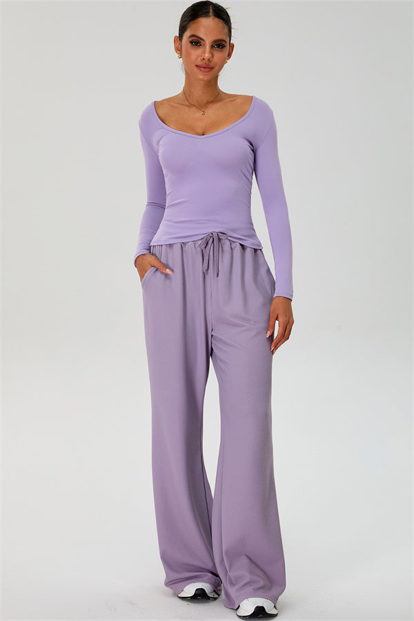 The Rush Long Sleeve T-shirt Sweatpants 2-Piece Set