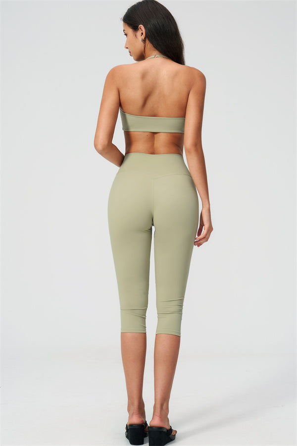 The Twirl Sports Bra Capri Leggings 2-Piece Set