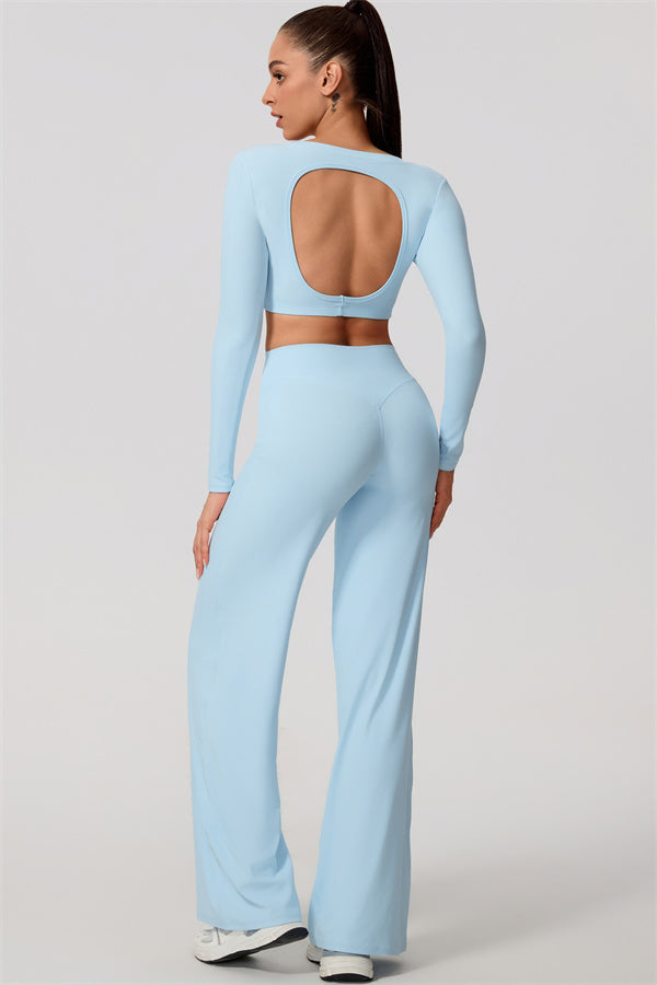 The Nestle Long Sleeve Crop Top
