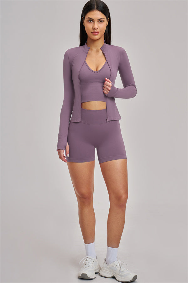 The Vision Jacket Tank Top Shorts 3-Piece Set