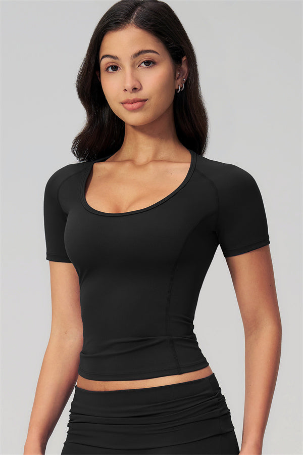 The Daring T-shirt Straight Leg Pants 2-Piece Set