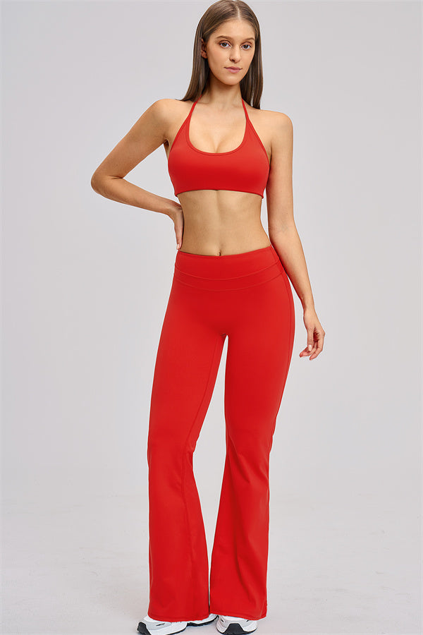 The Stride Sports Bra Flared Leggings 2-Piece Set