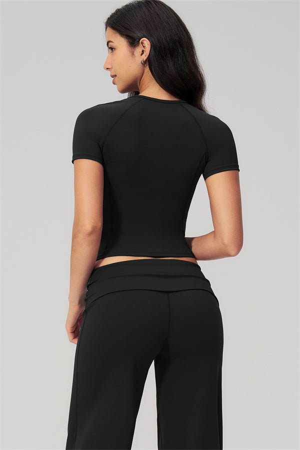 The Daring T-shirt Straight Leg Pants 2-Piece Set