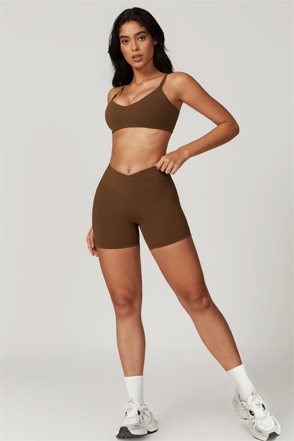 The Sophia Sports Bra Shorts 2-Piece Set