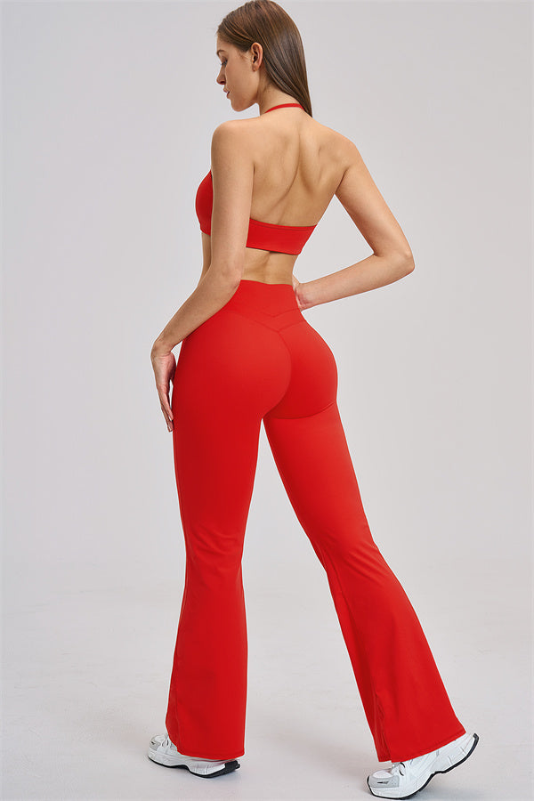 The Stride Sports Bra Flared Leggings 2-Piece Set