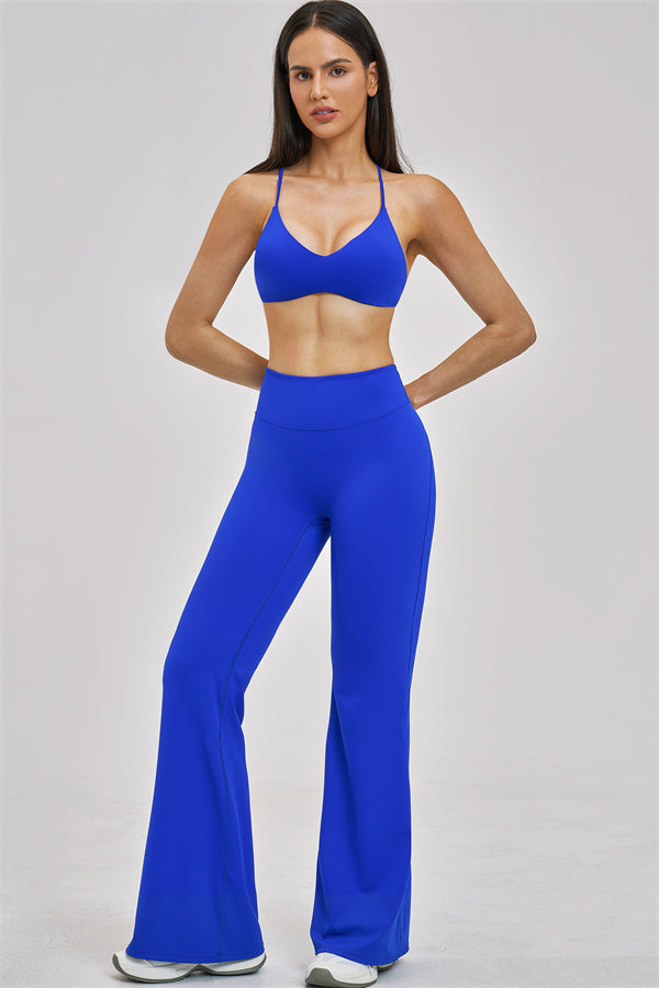 The Zenith Sports Bra Flared Leggings 2-Piece Set