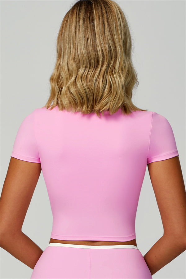 The Skyline Tie Top Flared Leggings 2-Piece Set
