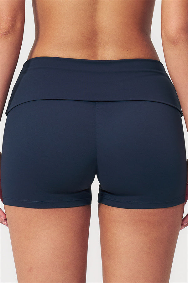 The Evoke Racerback Sports Bra Shorts 2-Piece Set