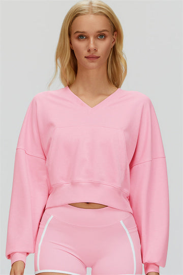 The Whisper V-Neck Hoodie