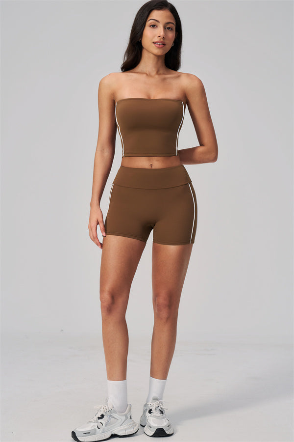 The Breathe Tube Top Shorts 2-Piece Set