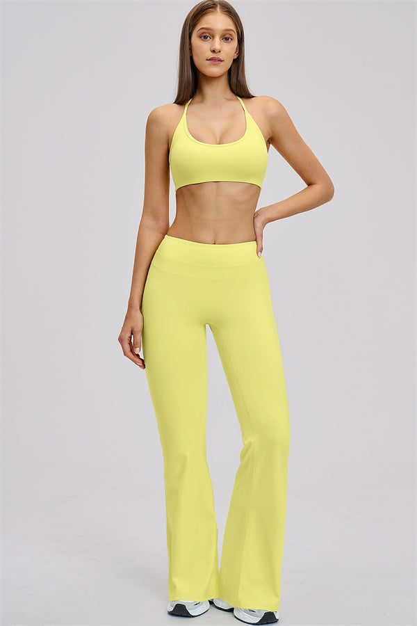The Stride Sports Bra Flared Leggings 2-Piece Set