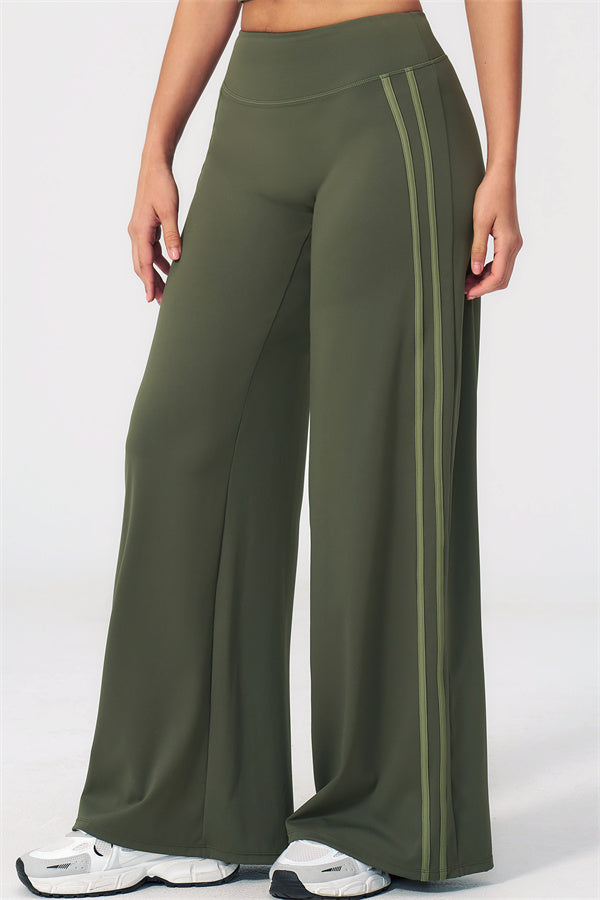 The Evoke Sports Bra Straight Leg Pants 2-Piece Set