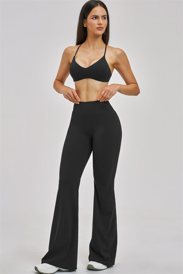 The Zenith Sports Bra Flared Leggings 2-Piece Set