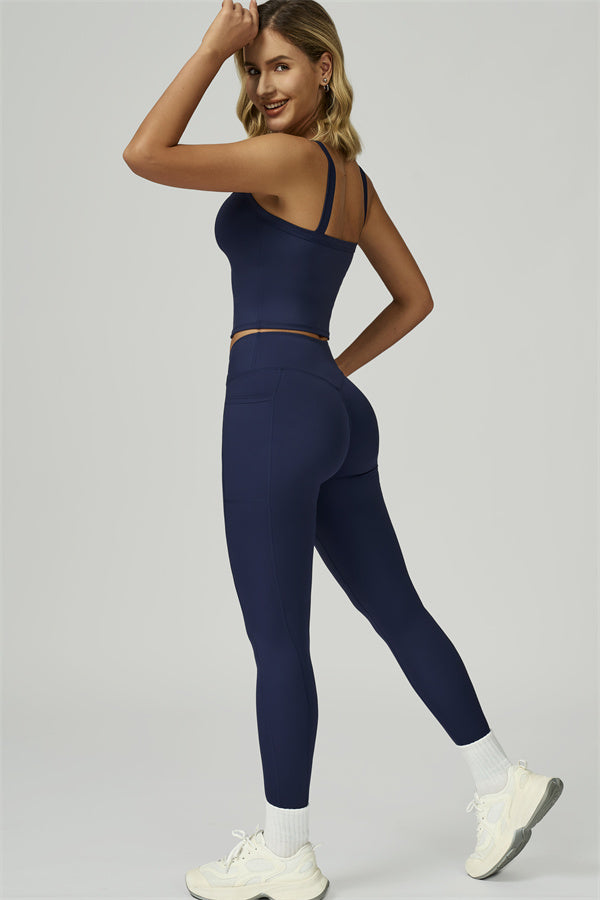 The Flourish Crop Tank Leggings 2-Piece Set