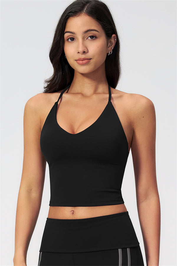 The Evoke Crop Top Capri Leggings 2-Piece Set