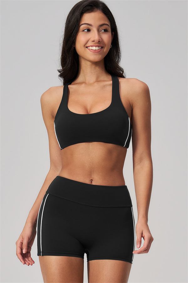 The Breathe Sports Bra Shorts 2-Piece Set