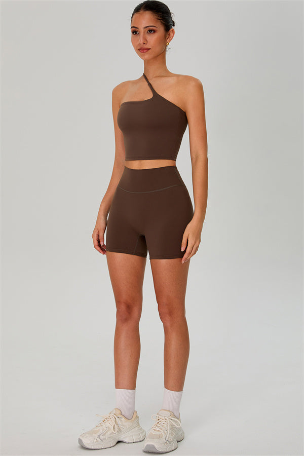 The Jewel One-Shoulder Crop Top