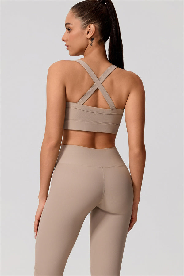 The Daze Sports Bra Flared Leggings 2-Piece Set