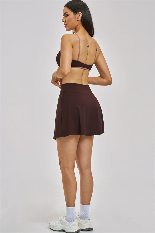 The Seraphine Sports Bra Skirt 2-Piece Set