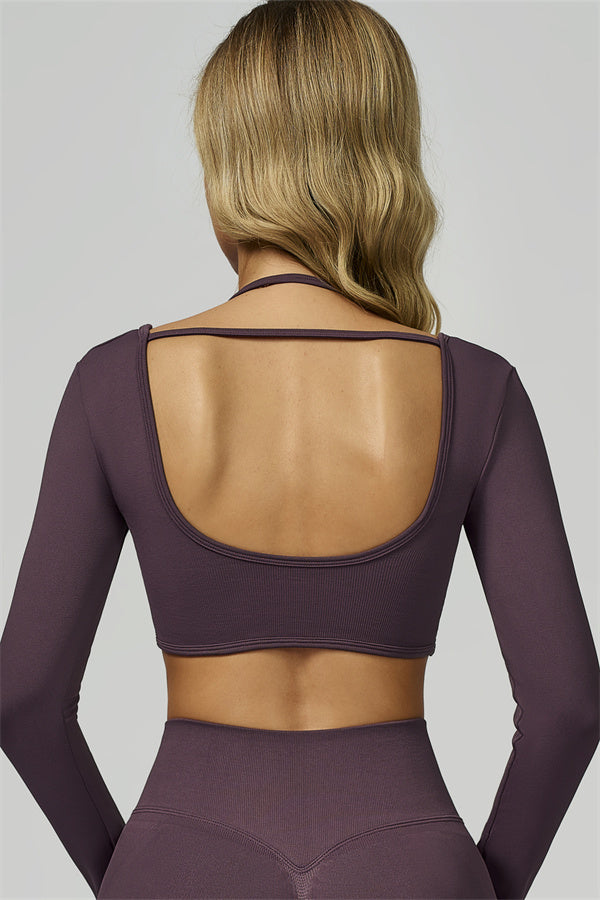 The Prime Long Sleeve Crop Top Leggings 2-Piece Set