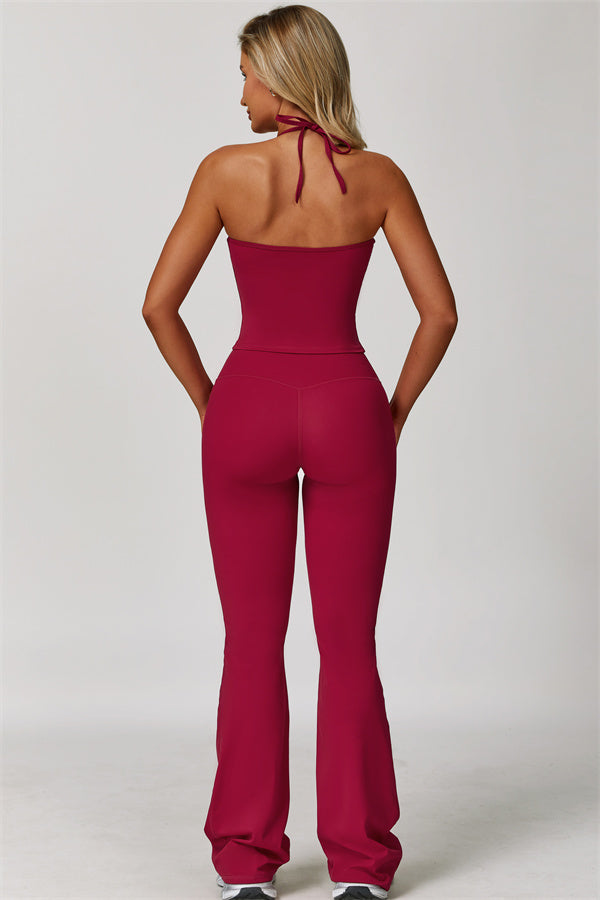 The Surge Halter Crop Top