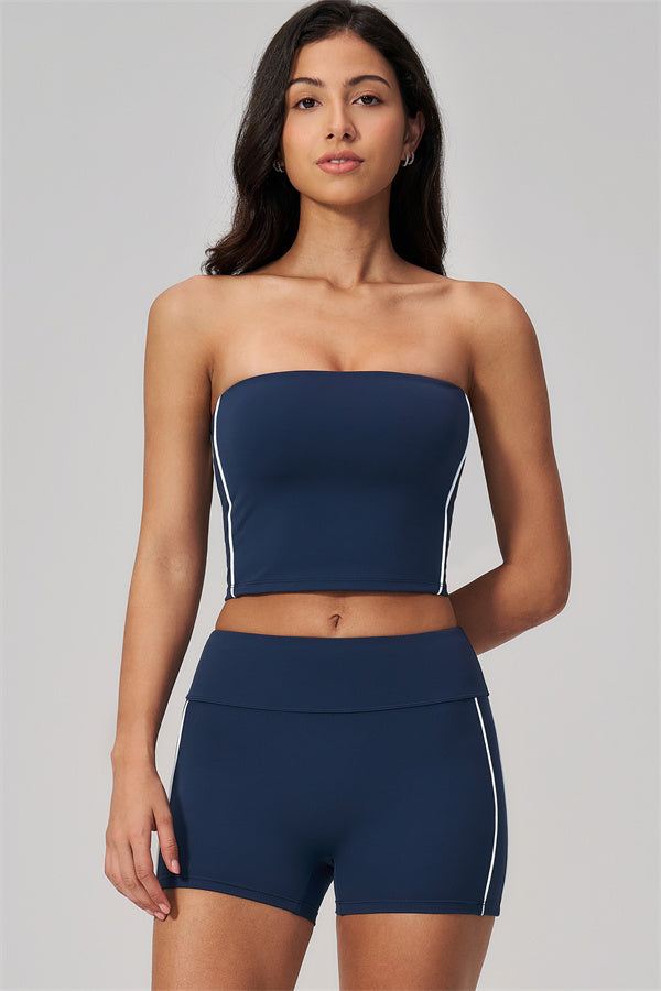The Breathe Tube Top Shorts 2-Piece Set