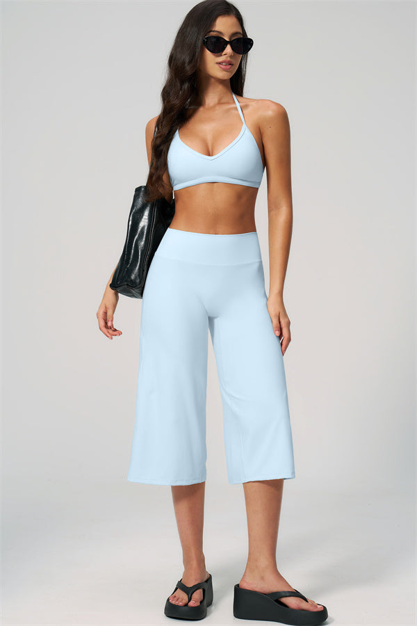 The Nexus Sports Bra Wide-Leg Crop 2-Piece Set