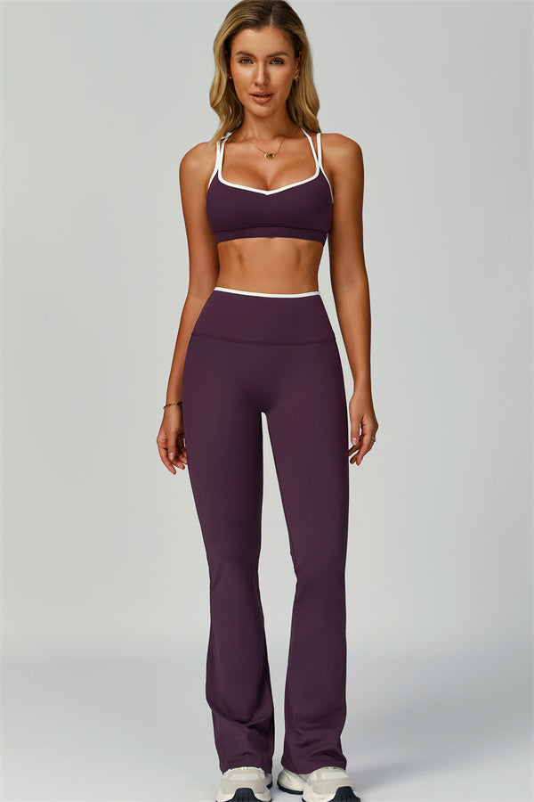 The Quest Sports Bra Flared Leggings 2-Piece Set