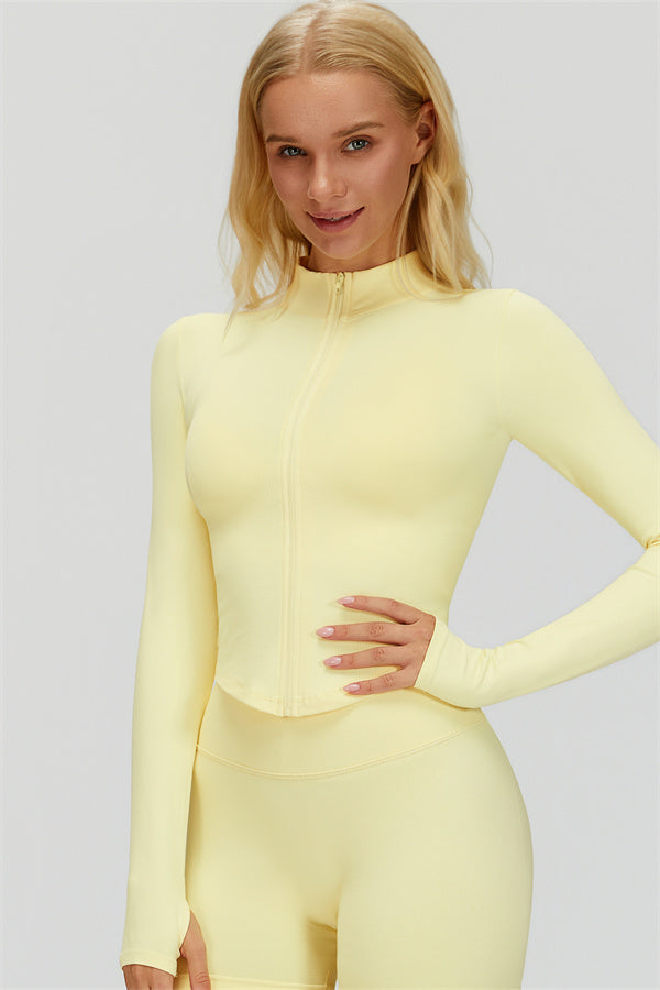 The Empower Jacket Sports Bra Shorts 3-Piece Set