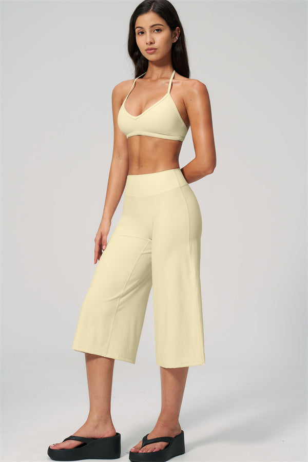 The Nexus Sports Bra Wide-Leg Crop 2-Piece Set