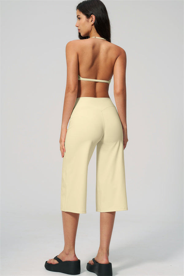 The Nexus Sports Bra Wide-Leg Crop 2-Piece Set