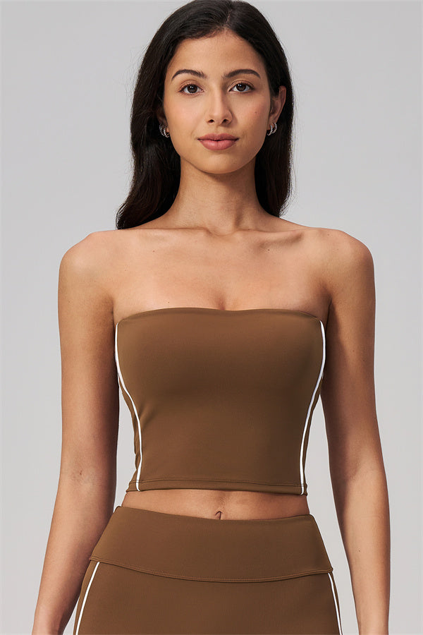 The Breathe Tube Top Capri Leggings 2-Piece Set