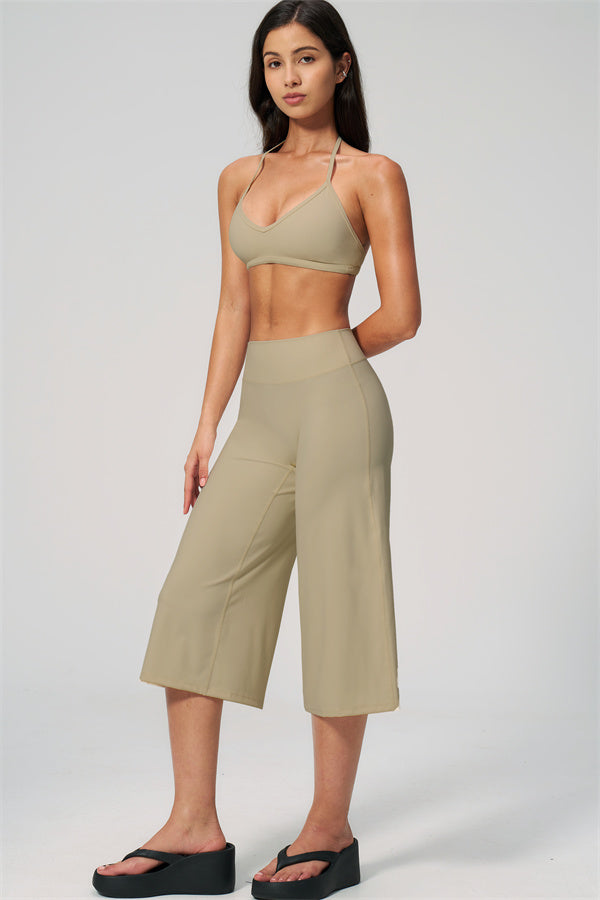 The Nexus Sports Bra Wide-Leg Crop 2-Piece Set