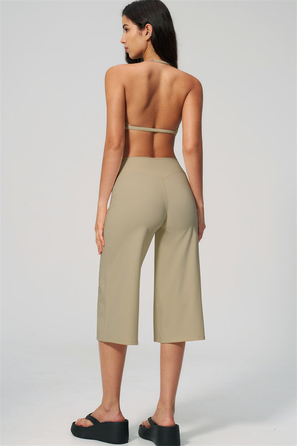 The Nexus Sports Bra Wide-Leg Crop 2-Piece Set