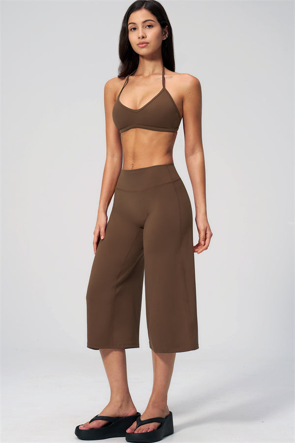 The Nexus Sports Bra Wide-Leg Crop 2-Piece Set